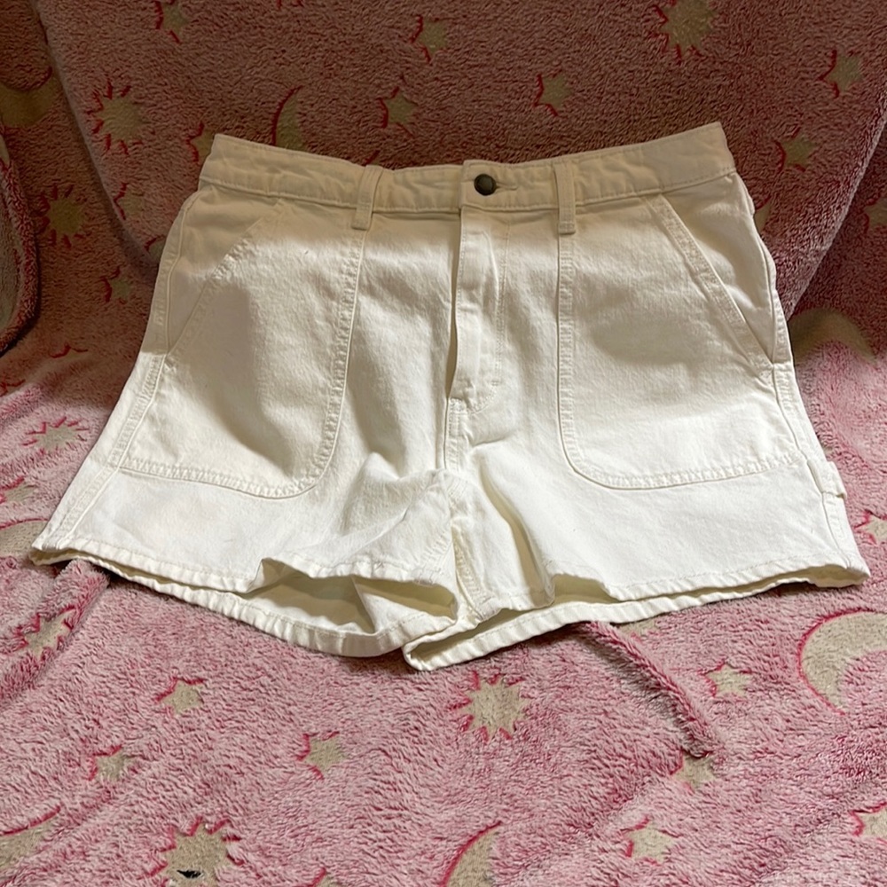 White Jean shorts worn maybe 6 times